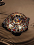 [Heirloom Collections] Imperial Grandeur: "Lustrous Grace of Dunhuang" Gaiwan & Master Cup Set – Handcrafted with Gold, Silver, and Falangcai Enamel from Jingdezhen