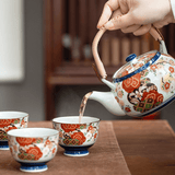 Japanese Imari Series Handcrafted Tea Cups