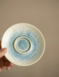 Elegant Crystalline Glaze Gaiwan Tea Set