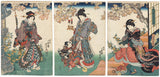Boy Riding a Hobby Horse and Beauties